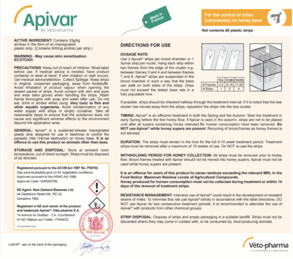 Apivar - Image 2